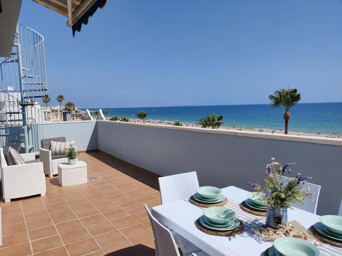 Atico Al Sol En Primera Linea De Playa Apartment Rota 0*,